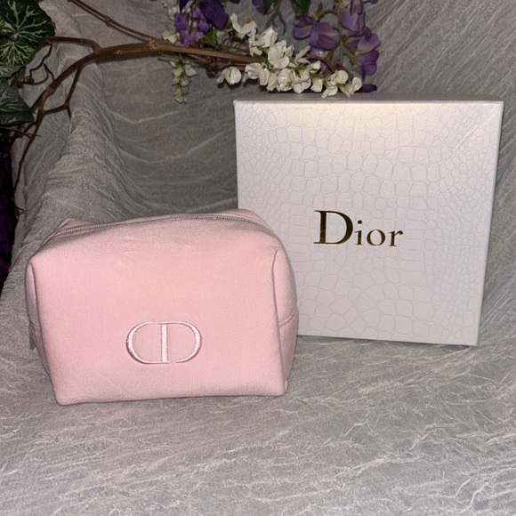 Dior Handbags - Christian Dior blush pink make up case with box NWOT